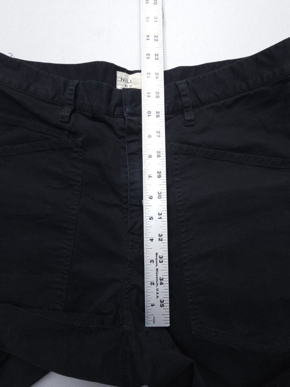 Nili Lotan Shon Pants Jet Black 6 - Picture 9 of 12